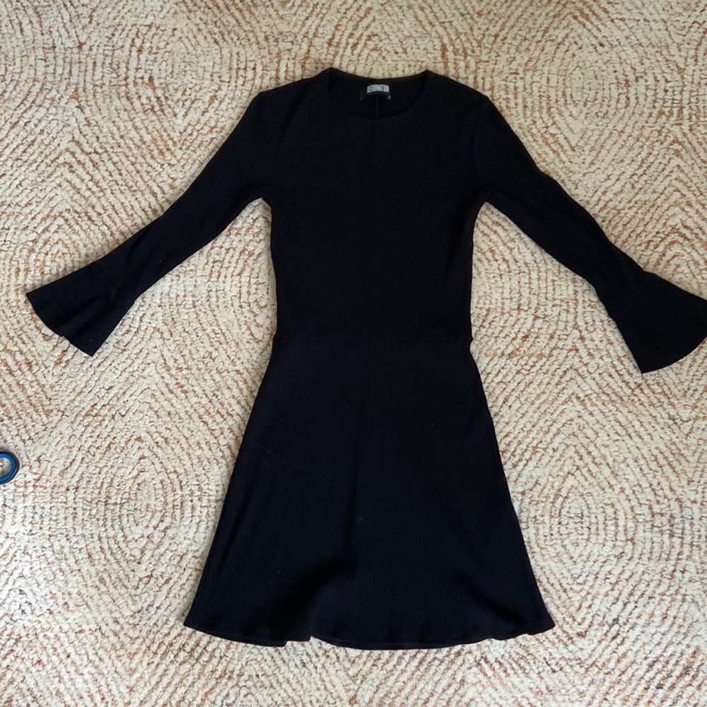Reformation Ribbed Mini Dress